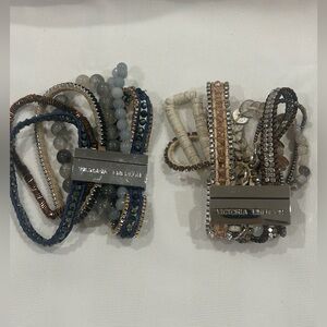 2 Victoria Emerson Magnetic Multi Strand Bracelets
